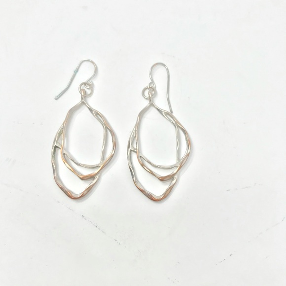 Earrings Silver Boho Drops
